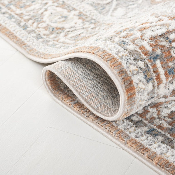 Safavieh Lauren Ralph Traditional Medallion Polyester Runner Rug for Hallways 6'-7" x 6'-7" - Square LRL1270B-7SQ