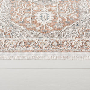 Safavieh Lauren Ralph Traditional Medallion Polyester Runner Rug for Hallways 8'-0" x 10'-0" LRL1270B-8