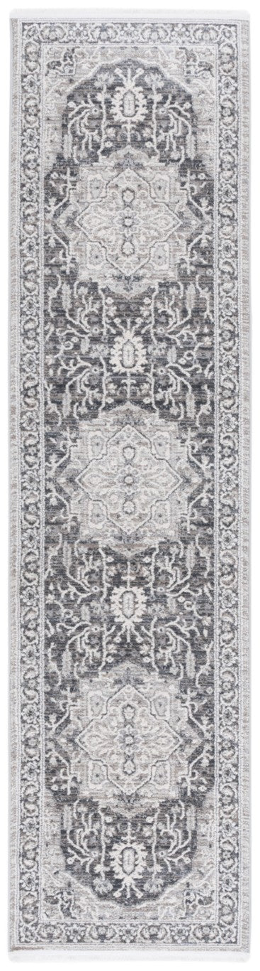 Safavieh Lauren Ralph Clover Floral Turkish Runner Rug with Ornamental Borders for Hallways 2'-0" x 8'-0" LRL1270H-28