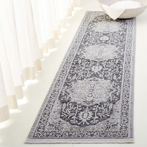 Safavieh Lauren Ralph Clover Floral Turkish Runner Rug with Ornamental Borders for Hallways 2'-0" x 8'-0" LRL1270H-28