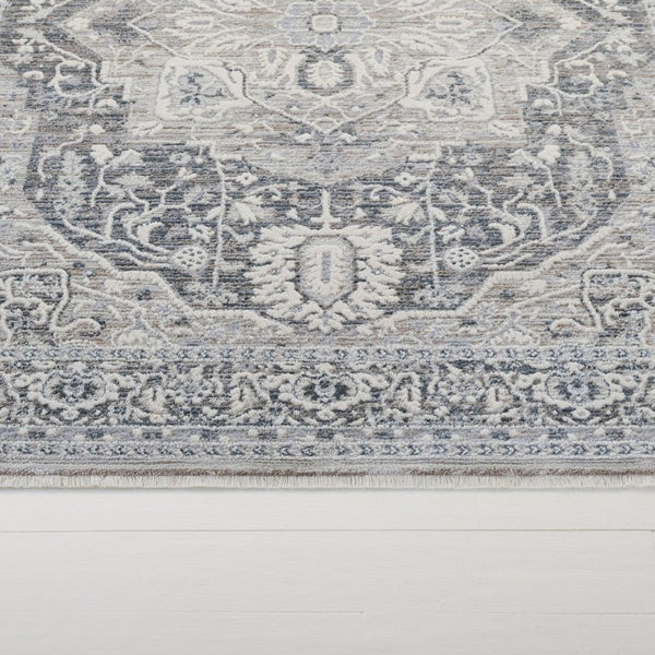 Safavieh Lauren Ralph Clover Floral Turkish Runner Rug with Ornamental Borders for Hallways 4'-0" x 6'-0" LRL1270H-4