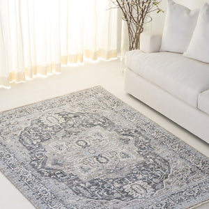 Safavieh Lauren Ralph Clover Floral Turkish Runner Rug with Ornamental Borders for Hallways 5'-0" x 7'-0" LRL1270H-5
