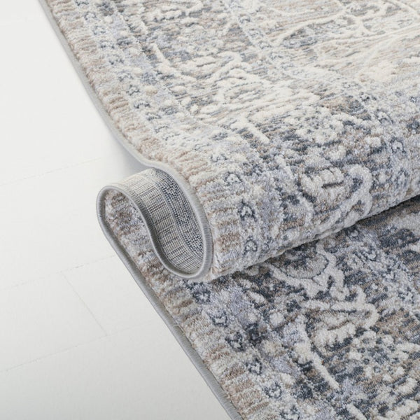 Safavieh Lauren Ralph Clover Floral Turkish Runner Rug with Ornamental Borders for Hallways 6'-3" x 8'-9" LRL1270H-6