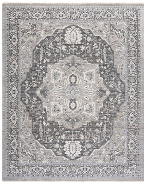 Safavieh Lauren Ralph Clover Floral Turkish Runner Rug with Ornamental Borders for Hallways 8'-0" x 10'-0" LRL1270H-8