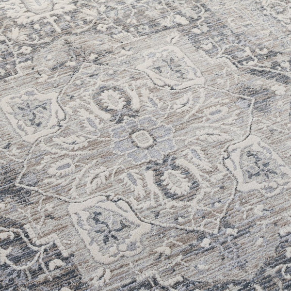 Safavieh Lauren Ralph Clover Floral Turkish Runner Rug with Ornamental Borders for Hallways 9'-0" x 12'-0" LRL1270H-9