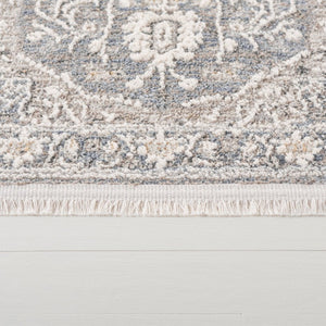 Safavieh Lauren Ralph Traditional Polyester Runner Rug for Hallways and Entryways in Blue Grey 6'-3" x 8'-9" LRL1270M-6