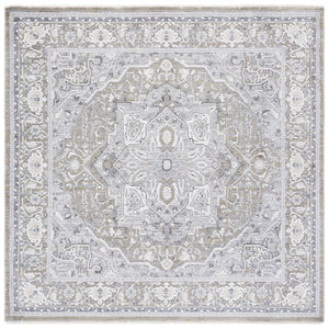 Safavieh Lauren Ralph Power-Loomed Polyester Runner Rug for Hallways and Entryways 6'-7" x 6'-7" Square LRL1270Y-7SQ