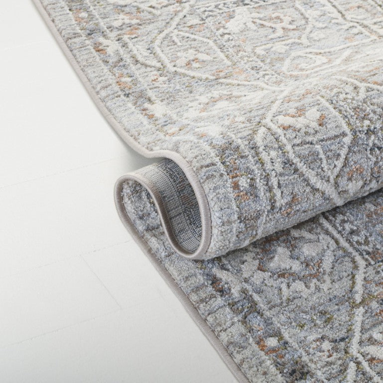 Safavieh Lauren Ralph Clover Medallion Runner Rug Traditional Floral Polyester Hallway Accent 5'-0" x 7'-0" LRL1272F-5