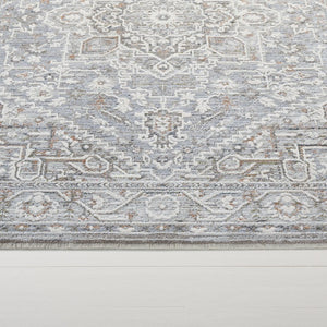 Safavieh Lauren Ralph Clover Medallion Runner Rug Traditional Floral Polyester Hallway Accent 6'-3" x 8'-9" LRL1272F-6