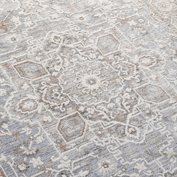 Safavieh Lauren Ralph Clover Medallion Runner Rug Traditional Floral Polyester Hallway Accent 9'-0" x 12'-0" LRL1272F-9