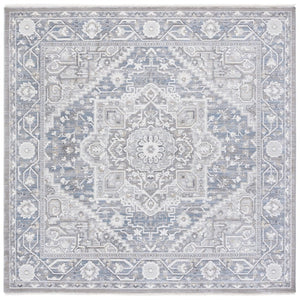 Safavieh Lauren Ralph Polyester Runner Rug Traditional Pattern for Hallways and Entryways 6'-7" x 6'-7" Square LRL1272M-7SQ