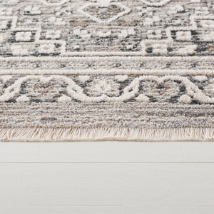 Safavieh Lauren Ralph Clover Floral Runner Rug Polyester Heritage Hallway Accent in Grey 2'-0" x 8'-0" LRL1274F-28