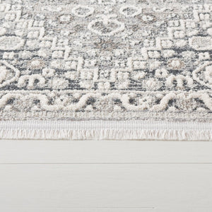 Safavieh Lauren Ralph Clover Floral Runner Rug Polyester Heritage Hallway Accent in Grey 8'-0" x 10'-0" LRL1274F-8
