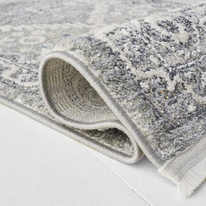 Safavieh Lauren Ralph Clover Traditional Motif Polyester Runner Rug for Hallways and Entryways 2'-0" x 8'-0" LRL1274W-28
