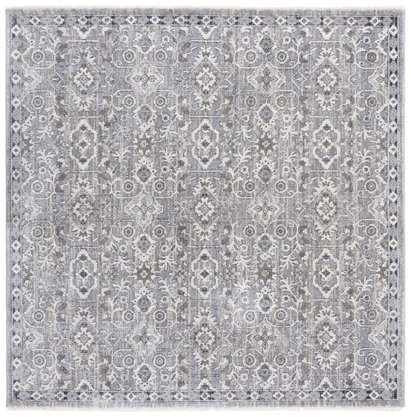 Safavieh Lauren Ralph Clover Ornate Floral Polyester Runner Rug for Hallways and Entryways 6'-7" x 6'-7" (Square) LRL1276F-7SQ