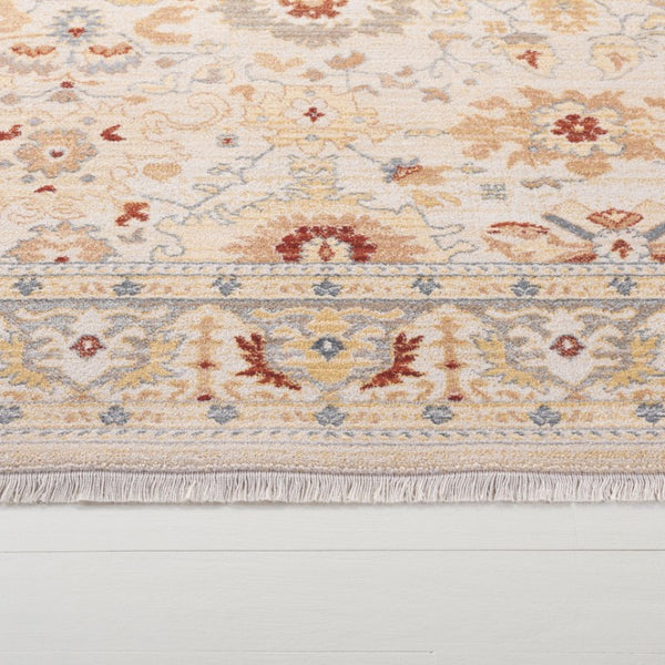 Safavieh Lauren Ralph Flatweave Polypropylene Accent Rug Floral Motifs Neutral Beige Grey 8'-0" x 10'-0" LRL1282K-8