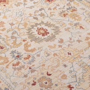 Safavieh Lauren Ralph Flatweave Polypropylene Accent Rug Floral Motifs Neutral Beige Grey 9'-0" x 12'-0" LRL1282K-9