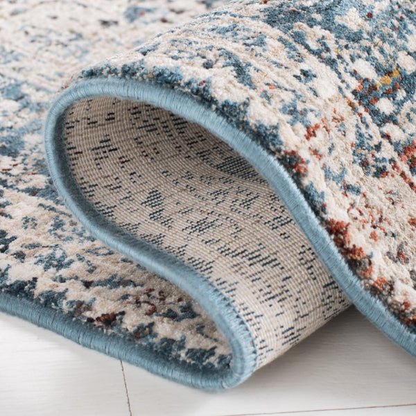 Safavieh Lauren Ralph Power Loomed Floral Traditional Rug Low Pile Polyester Living Room LRL1355A-6