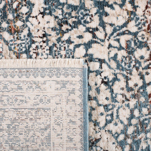 Safavieh Lauren Ralph Power Loomed Floral Traditional Rug Low Pile Polyester Living Room LRL1355A-6