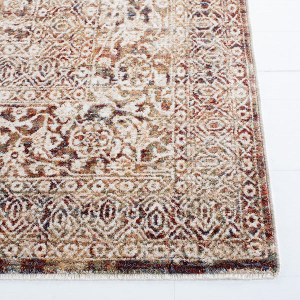 Safavieh Lauren Ralph Medallion Polyester Area Rug Turkish Woven Ivory Anchor for Living Spaces LRL1388B-6