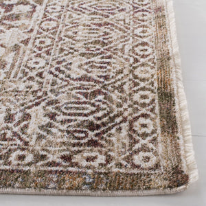 Safavieh Lauren Ralph Medallion Polyester Area Rug Turkish Woven Ivory Anchor for Living Spaces LRL1388B-6