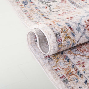 Safavieh Lauren Ralph Traditional Power-Loomed Polyester Cotton Rug for Living and Dining Rooms 4'-0" x 6'-0" LRL1400A-4
