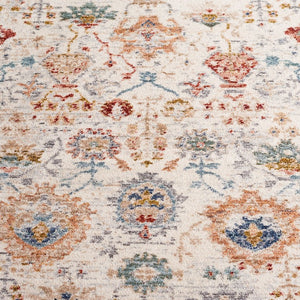 Safavieh Lauren Ralph Traditional Power-Loomed Polyester Cotton Rug for Living and Dining Rooms 6'-0" x 9'-2" LRL1400A-6
