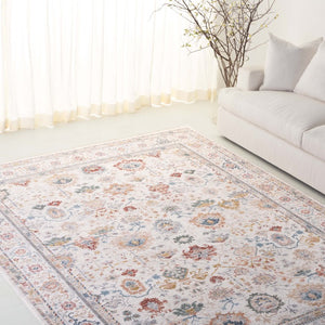 Safavieh Lauren Ralph Traditional Power-Loomed Polyester Cotton Rug for Living and Dining Rooms 8'-0" x 10'-0" LRL1400A-8
