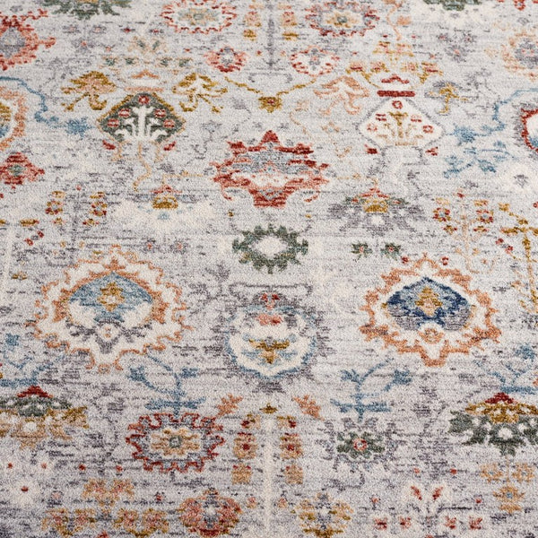 Safavieh Lauren Ralph Traditional Power Loomed Polyester Cotton Blend Rug for Large Rooms 8'-0" x 10'-0" LRL1400F-8