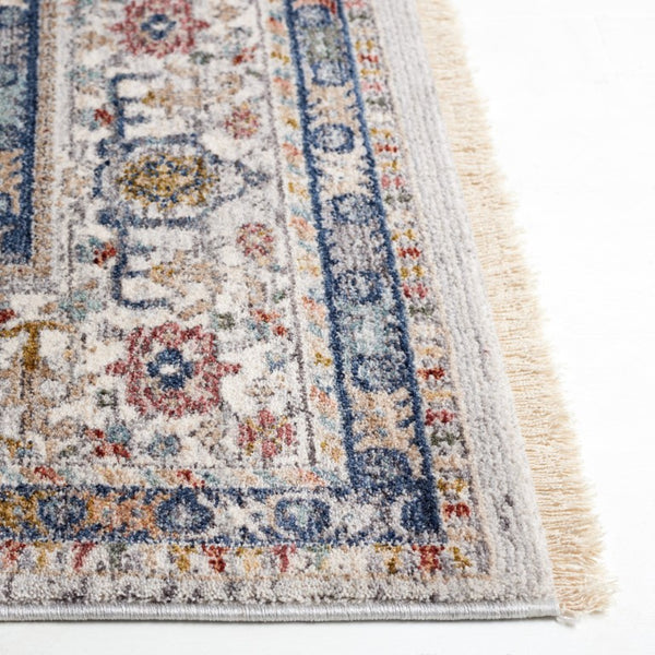 Safavieh Lauren Ralph Traditional Power Loomed Polyester Cotton Blend Rug for Large Rooms 8'-0" x 10'-0" LRL1400F-8
