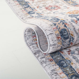 Safavieh Lauren Ralph Traditional Power Loomed Polyester Cotton Blend Rug for Large Rooms 9'-0" x 12'-6" LRL1400F-9