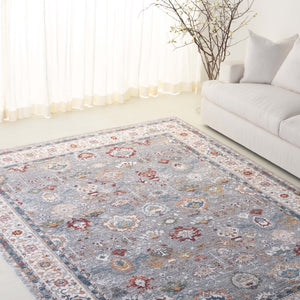 Safavieh Lauren Ralph Medallion Floral Polyester Area Rug for Living or Dining Rooms 10'-0" x 13'-2" LRL1400G-10