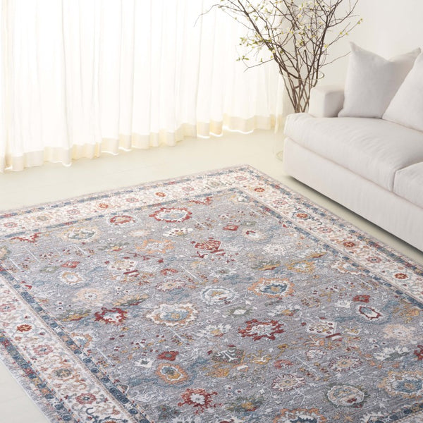 Safavieh Lauren Ralph Medallion Floral Polyester Area Rug for Living or Dining Rooms 10'-0" x 13'-2" LRL1400G-10