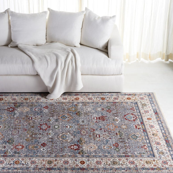 Safavieh Lauren Ralph Medallion Floral Polyester Area Rug for Living or Dining Rooms 5'-0" x 8'-0" LRL1400G-5