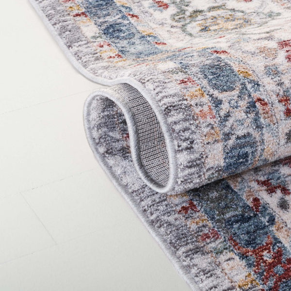 Safavieh Lauren Ralph Medallion Floral Polyester Area Rug for Living or Dining Rooms 6'-0" x 9'-2" LRL1400G-6