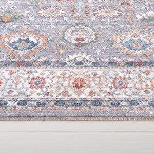 Safavieh Lauren Ralph Medallion Floral Polyester Area Rug for Living or Dining Rooms 9'-0" x 12'-6" LRL1400G-9