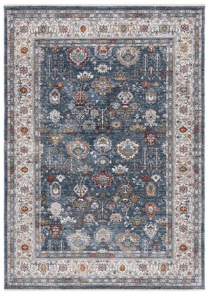 Safavieh Lauren Ralph Persian Floral Area Rug in Soft Polyester with Traditional Turkish Craft 6' x 9'2" LRL1400N-6