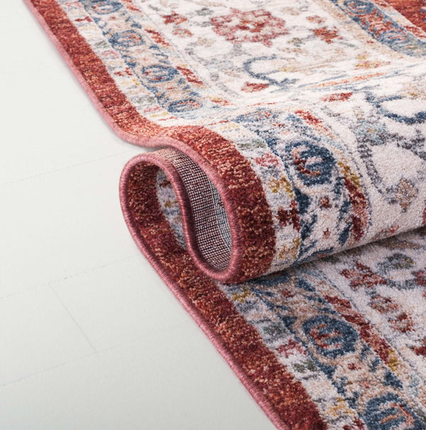 Safavieh Lauren Ralph Traditional Power Loomed Polyester Cotton Rug for Formal Living Spaces 2'-0" x 8'-0" LRL1400Q-28