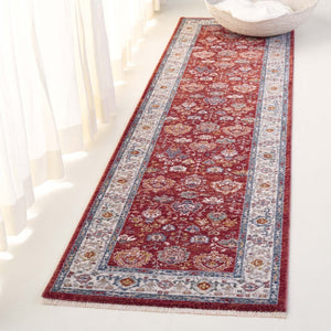 Safavieh Lauren Ralph Traditional Power Loomed Polyester Cotton Rug for Formal Living Spaces 2'-0" x 8'-0" LRL1400Q-28
