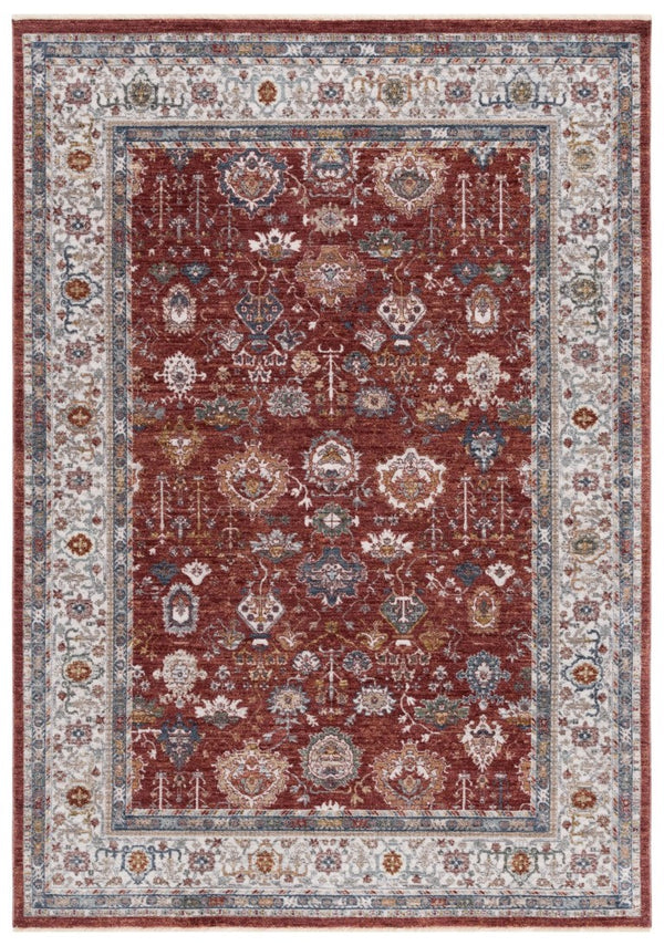 Safavieh Lauren Ralph Traditional Power Loomed Polyester Cotton Rug for Formal Living Spaces 6'-0" x 9'-2" LRL1400Q-6