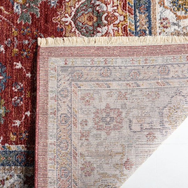 Safavieh Lauren Ralph Traditional Power Loomed Polyester Cotton Rug for Formal Living Spaces 6'-0" x 9'-2" LRL1400Q-6