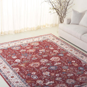 Safavieh Lauren Ralph Traditional Power Loomed Polyester Cotton Rug for Formal Living Spaces 9'-0" x 12'-6" LRL1400Q-9