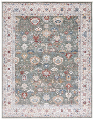Safavieh Lauren Ralph Power Loomed Sage Ivory Area Rug Organic Neutral Polyester Blend 10'-0" x 13'-2" LRL1400W-10