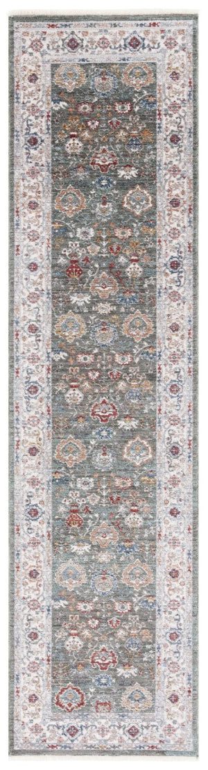 Safavieh Lauren Ralph Power Loomed Sage Ivory Area Rug Organic Neutral Polyester Blend 2'-0" x 8'-0" LRL1400W-28