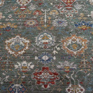 Safavieh Lauren Ralph Power Loomed Sage Ivory Area Rug Organic Neutral Polyester Blend 4'-0" x 6'-0" LRL1400W-4