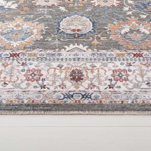 Safavieh Lauren Ralph Power Loomed Sage Ivory Area Rug Organic Neutral Polyester Blend 8'-0" x 10'-0" LRL1400W-8