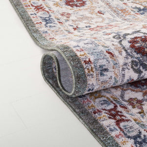 Safavieh Lauren Ralph Power Loomed Sage Ivory Area Rug Organic Neutral Polyester Blend 8'-0" x 10'-0" LRL1400W-8