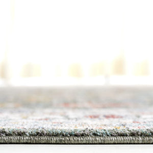Safavieh Lauren Ralph Power Loomed Sage Ivory Area Rug Organic Neutral Polyester Blend 9'-0" x 12'-6" LRL1400W-9