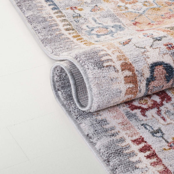 Safavieh Lauren Ralph Diamond Lattice Floral Area Rug Turkish Polyester Old World Living Room 9'-0" x 12'-6" LRL1401A-9