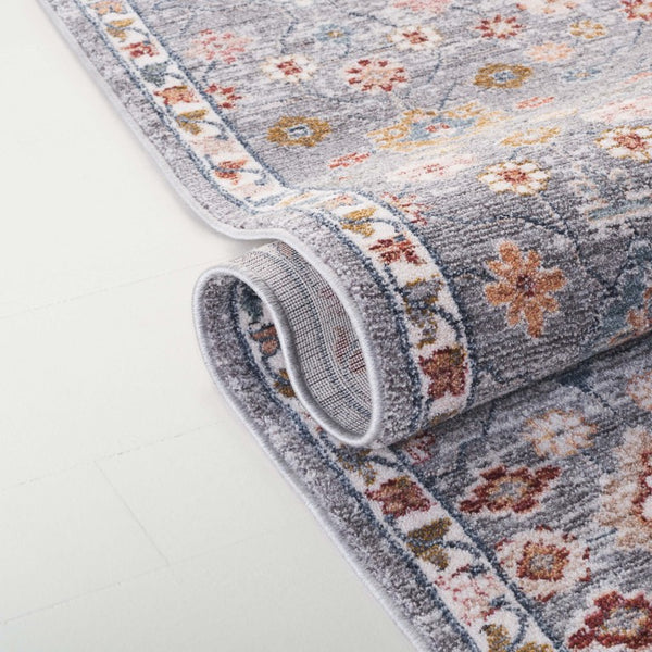 Safavieh Lauren Ralph Heriz Medallion Area Rug Power Loomed Polyester Blend for Living Rooms 2'-0" x 8'-0" LRL1402F-28